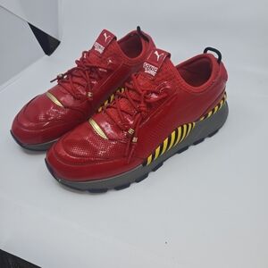 Puma RS-0 x Sonic Hedgehog SEGA RED Patent Leather Size US 10 EUR 43